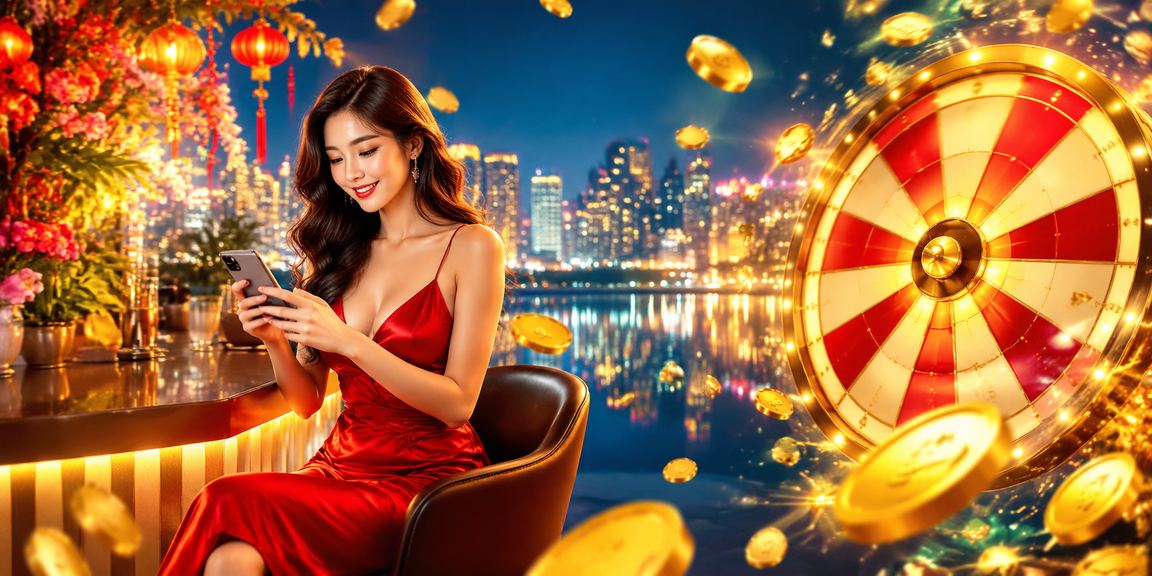 Người dùng tại Đà Lạt ngồi trong quán cà phê xem thông tin roulette và theo dõi tiến độ VIP xsmnn