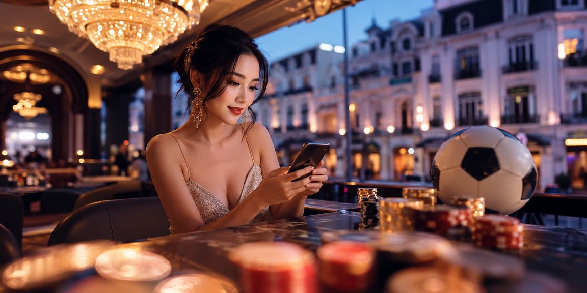 Người dùng tại Hà Nội theo dõi kèo bóng đá và đặt cược qua điện thoại di động